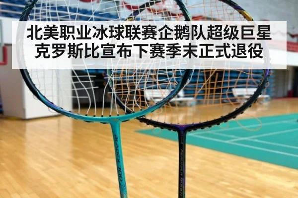 北美职业冰球联赛企鹅队超级巨星克罗斯比宣布下赛季末正式退役